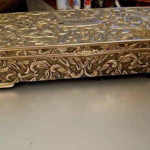 Silver box jewelry